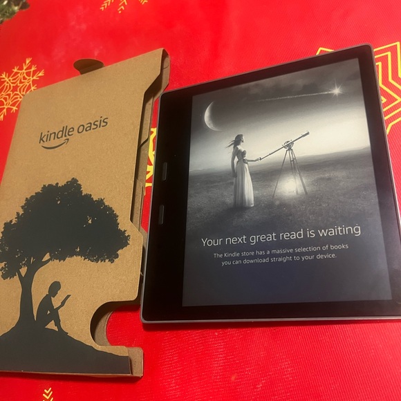 Amazon Kindle Other - Kindle Oasis E-Reader - Black free mini pastel canvas tote bag  when buy this